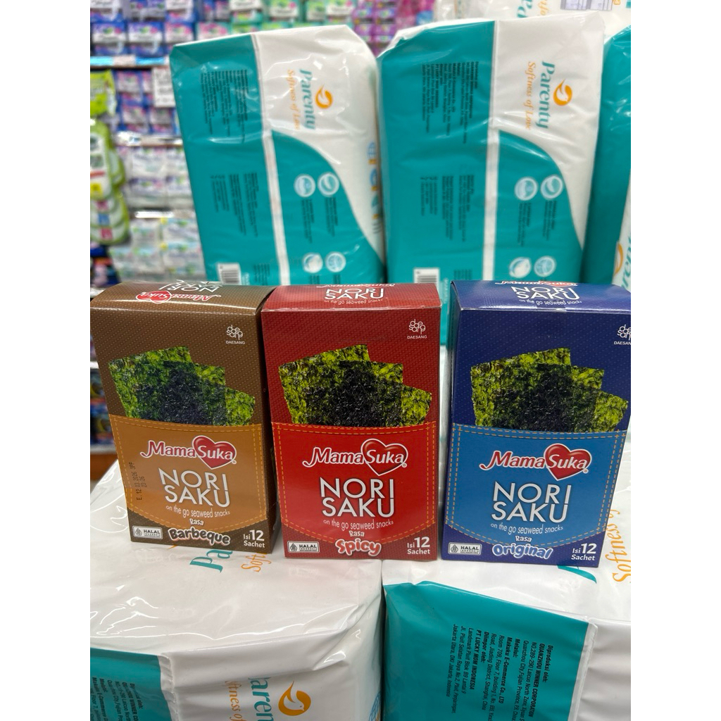 MamaSuka NORI SAKU box 12s