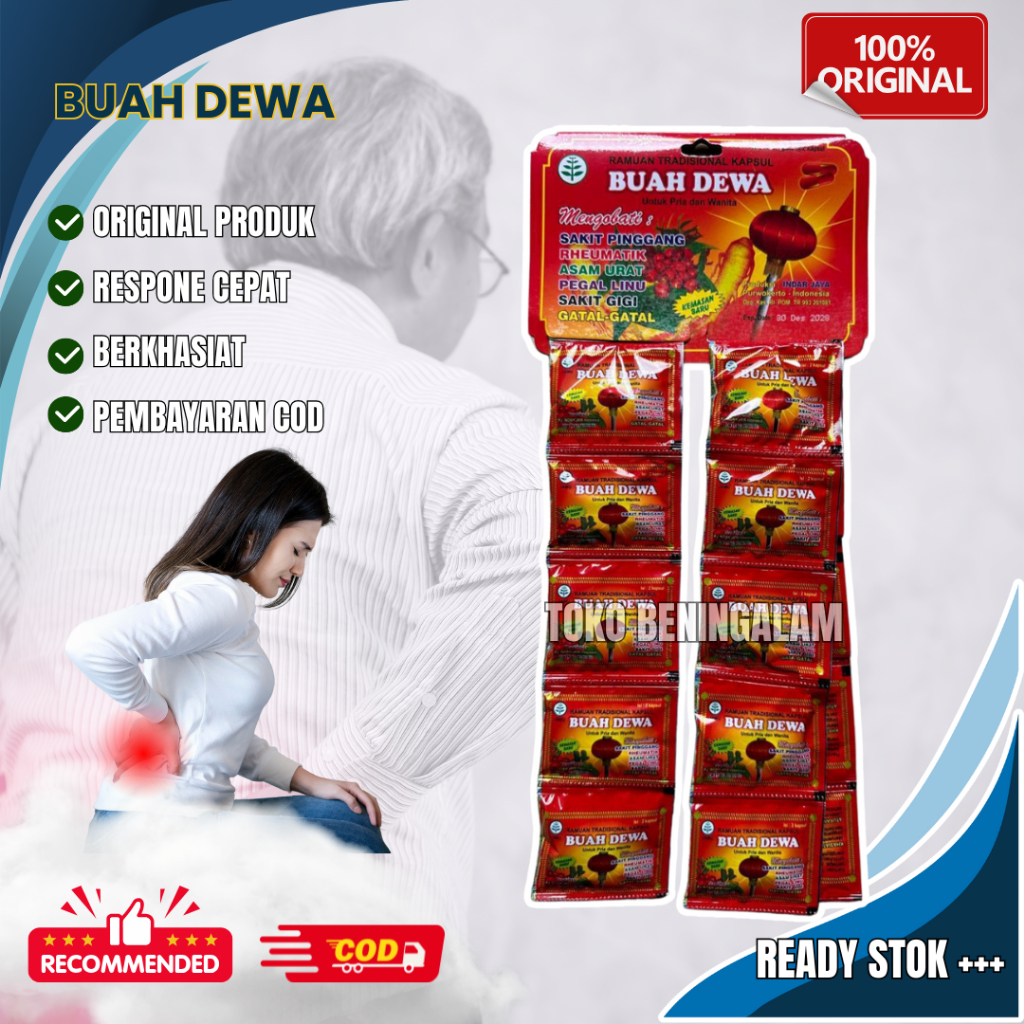 

Buah Dewa Kapsul Asam Urat Original 20 Saset