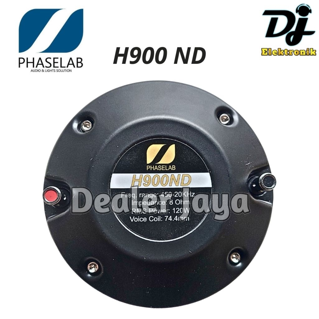 Tweeter / Driver Speaker Phaselab H 900 ND / H900 ND / H900ND