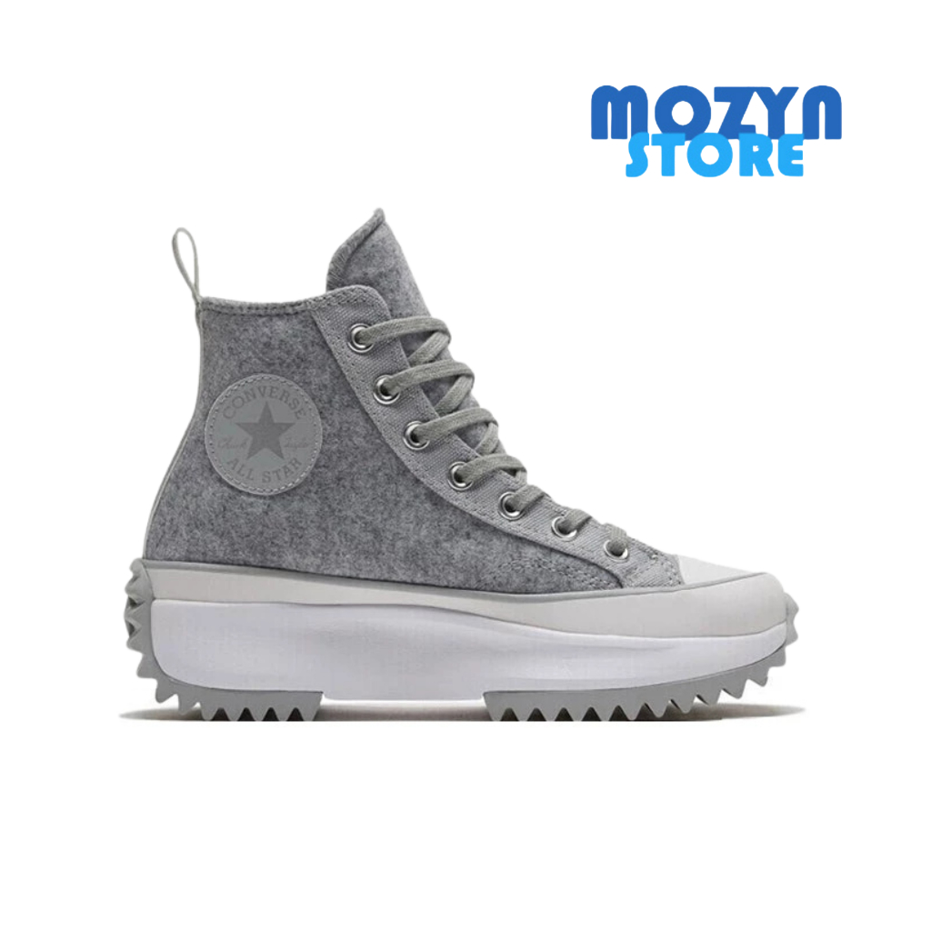 Sepatu Converse Run Star Hike High Grey