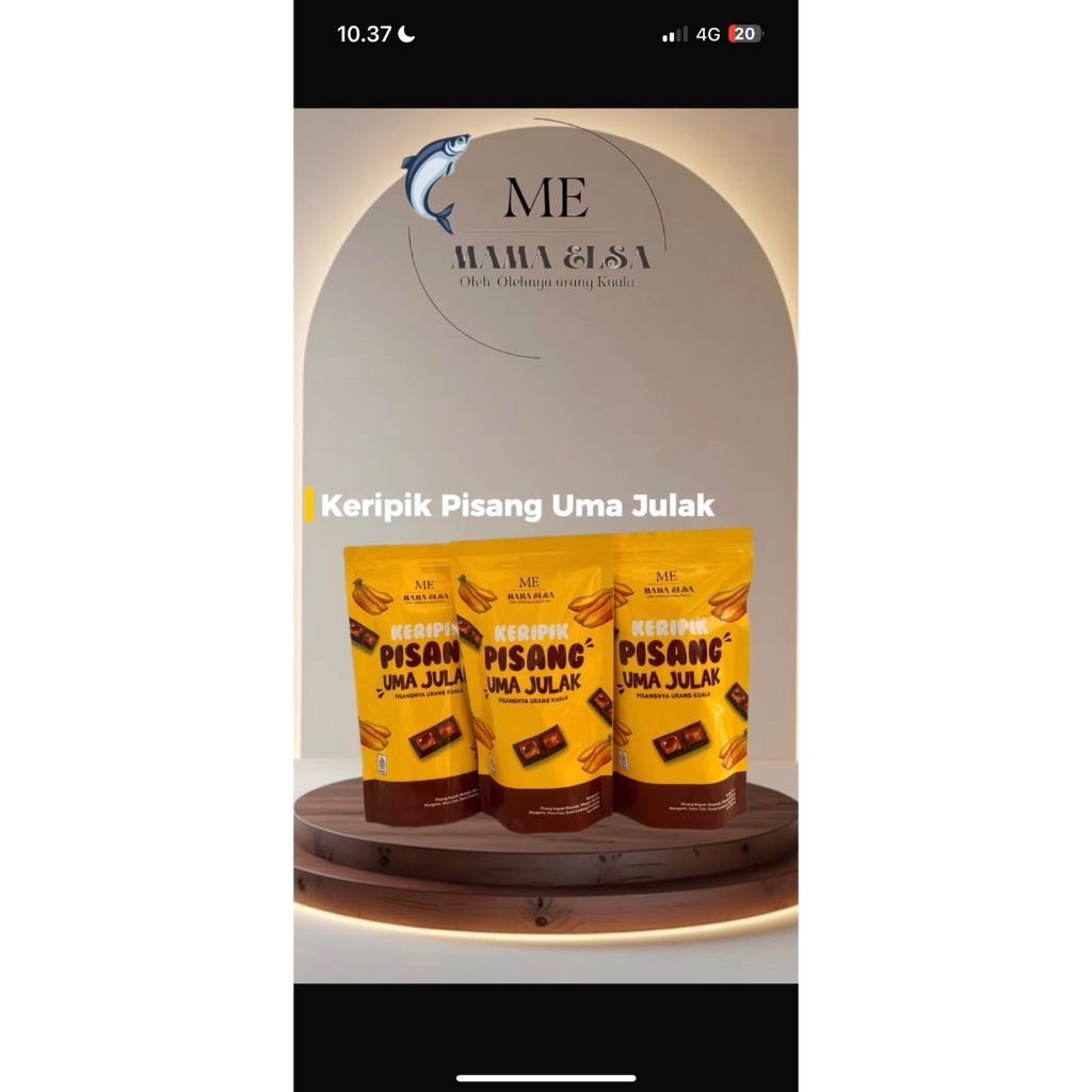 

pisang Cokelat Uma Julak