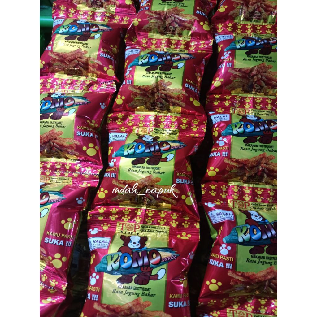

KOMO SNAK RASA JAGUNG BAKAR ISI 10 BUNGKUS