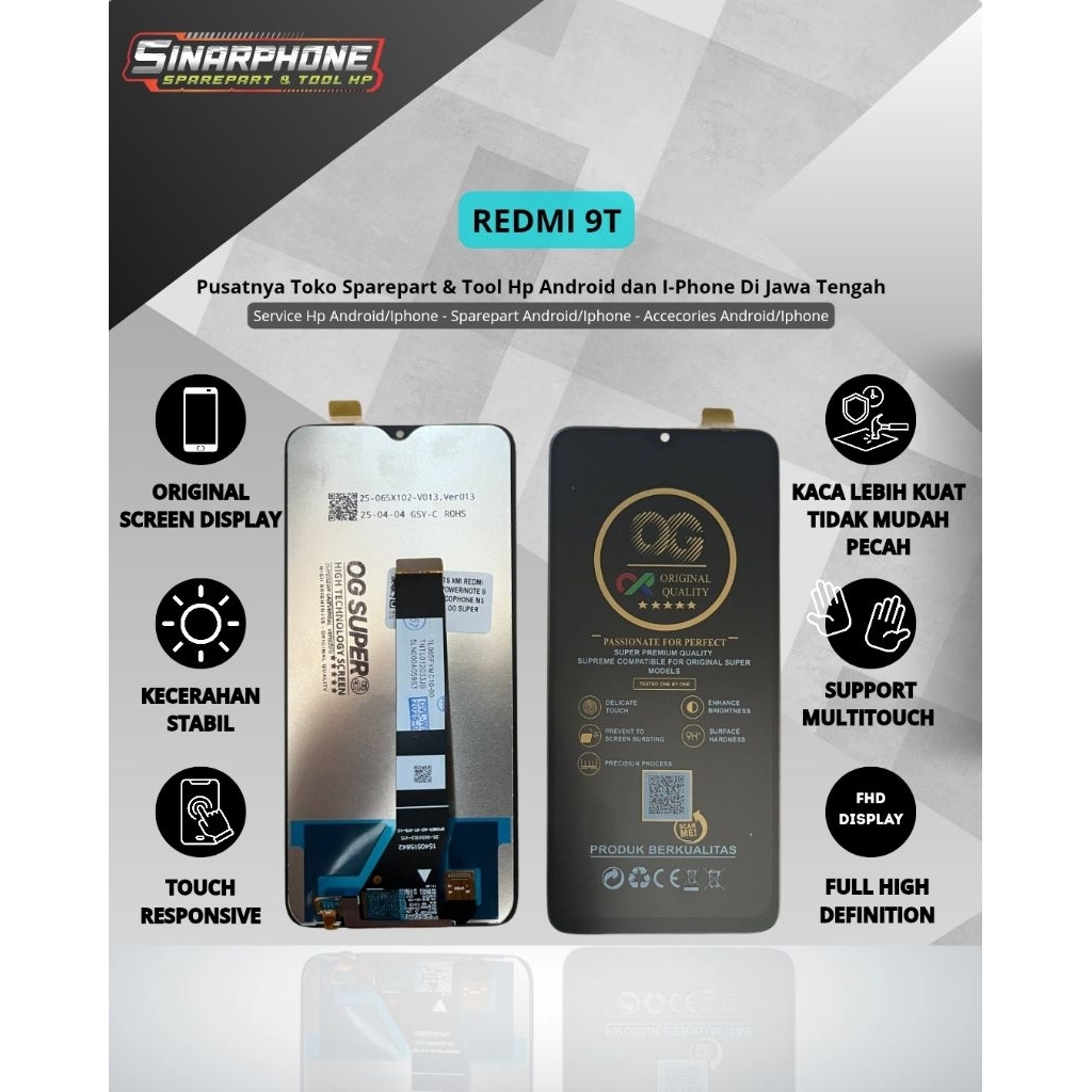 LCD XIAOMI REDMI 9A/9C/REDMI 9/REDMI 9T