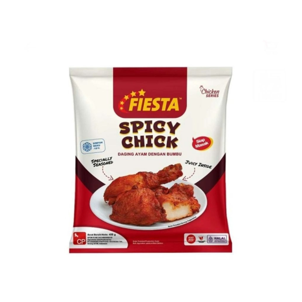 

fiesta spicy chick pack 400 gram