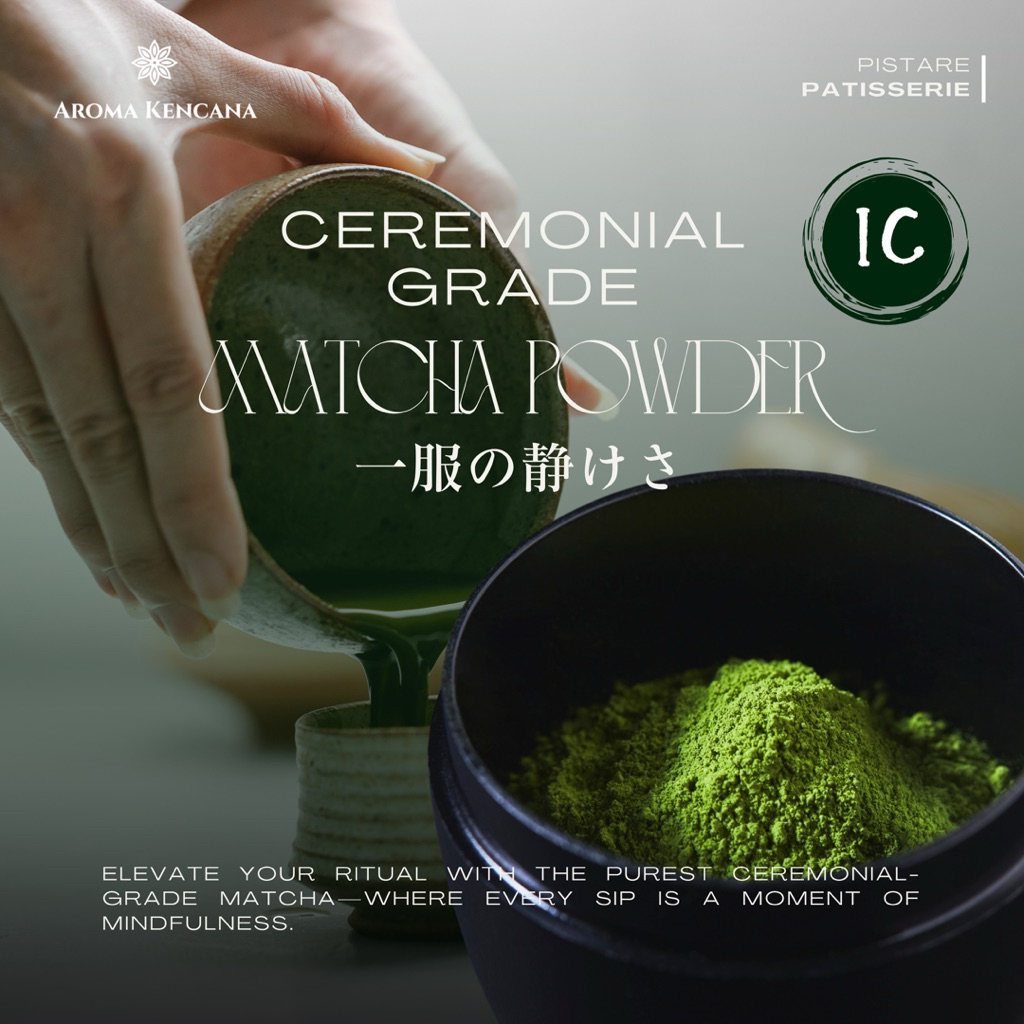 

Ceremonial Grade Matcha IC Powder/Bubuk Matcha asli 100% dari JEPANG kemasan repack
