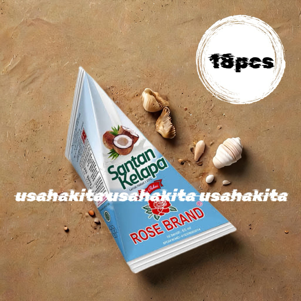 

Santan Rose Brand 65ml (18pcs)