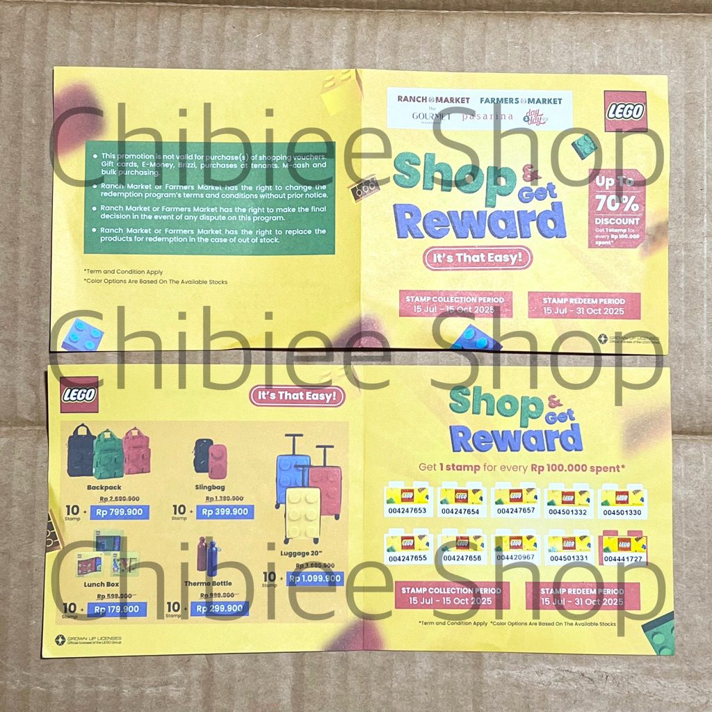 

Stamp Farmers Market / Ranch Market / The Gourmet 10 Stamp