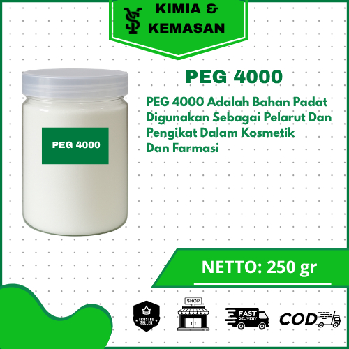 

Peg 4000 (250gr)/Polietilen Glycol 4000