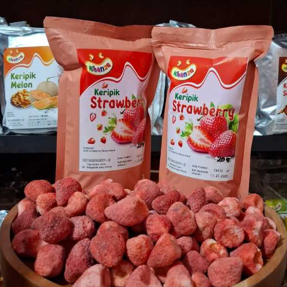 

STROBERI PREMIUM 20 Gr KUALITAS EKSPOR