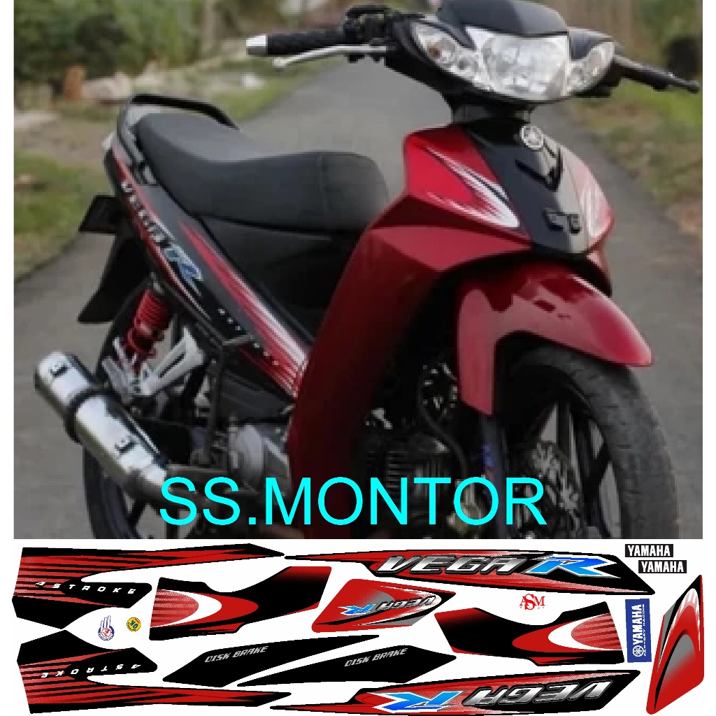 Striping Stiker Vega R new 2006