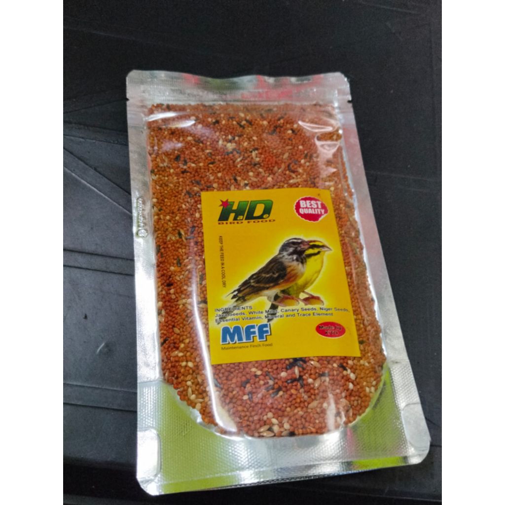 pakan burung HD blackthroat black throat Finch MFF