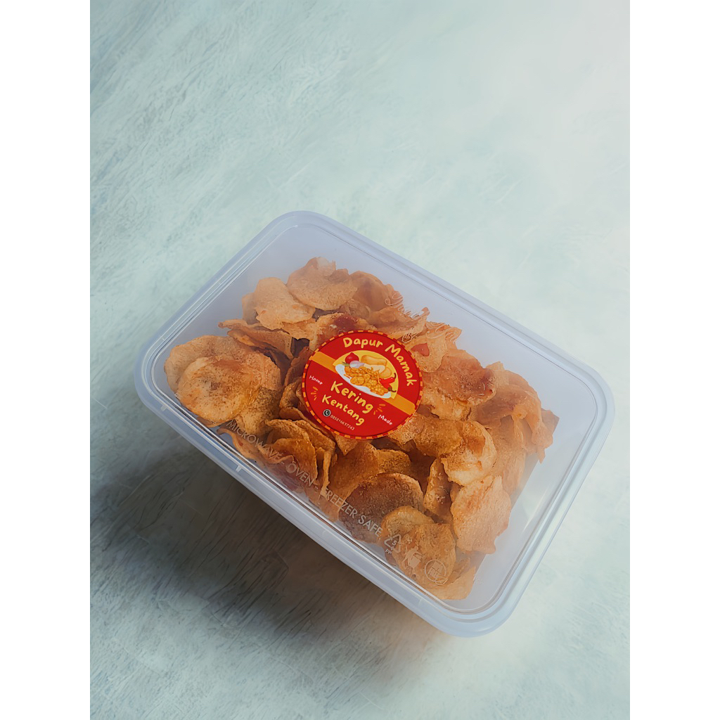 

Kering Kentang Balado Pedas Manis kemasan 115 gram