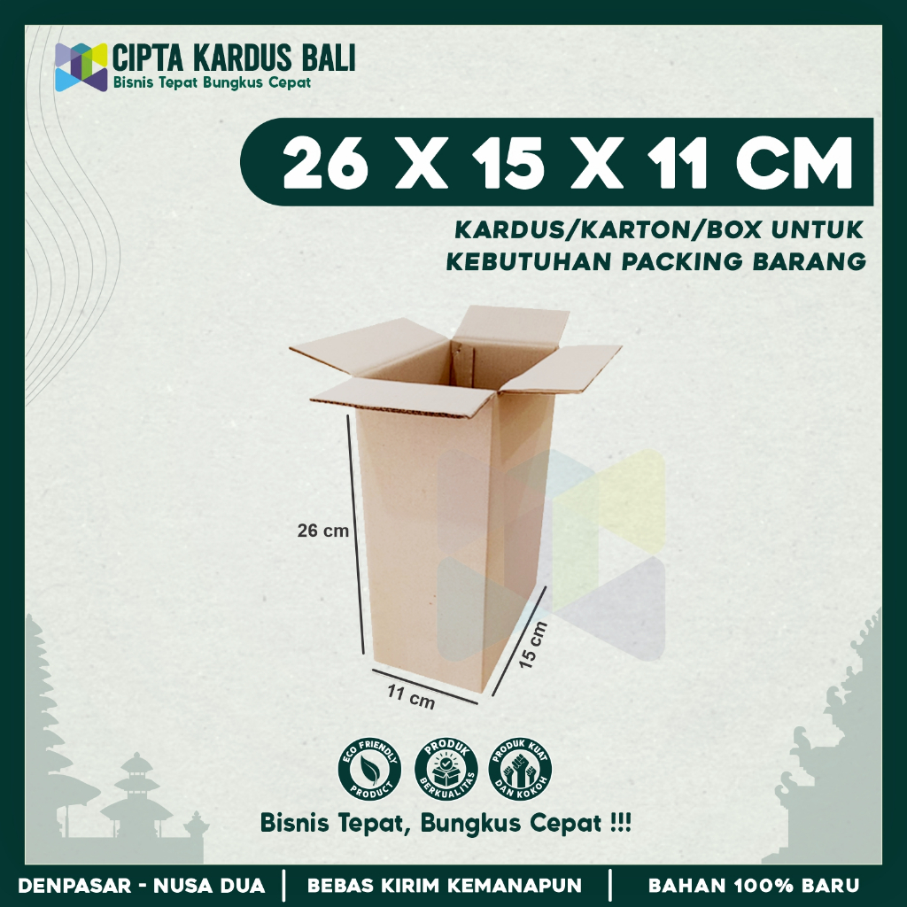 

Kardus Packing 26x15x11| Box packing | Karton Packing