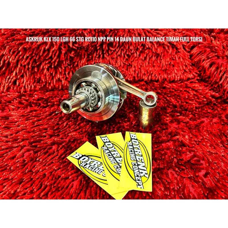 ASKRUK KRUK AS KLX 150 /DTRACKER/DAUN BULAT/LANGKAH 58-63 - BOYRENK RACING