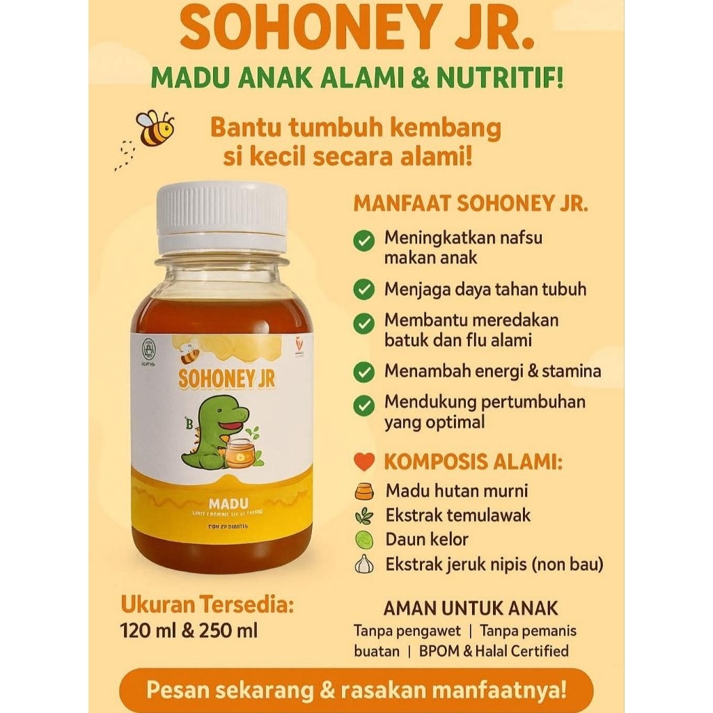 

Madu Sohoney jr Anak Original