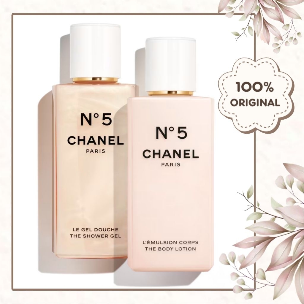 [ C*HANEL/CHANEL ] No5 No 5 Foaming Shower Gel & Body Lotion - 200ml