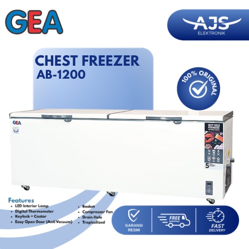 Chest Freezer GEA AB 1200 TX / AB 1200TX 1050 Liter Freezer Box