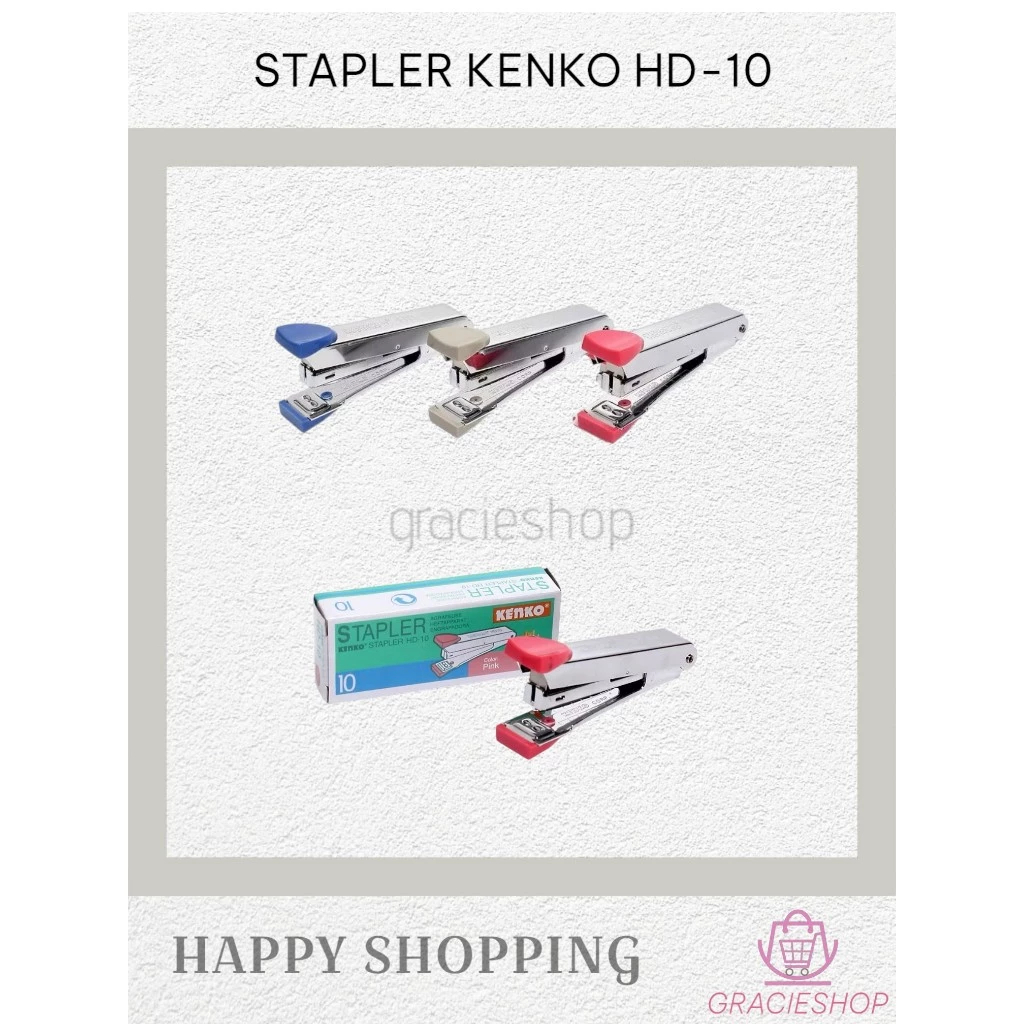 Stapler Kenko HD-10 / Stapler Stanless Steel HD - 10 / Hekter Kenko HD-10