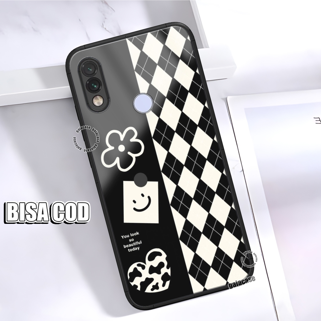 Softcase Kaca Kilau Untuk REDMI NOTE 7 / NOTE 7 PRO Terbaru - Casing Hp For XIAOMI REDMI NOTE 7 / NO