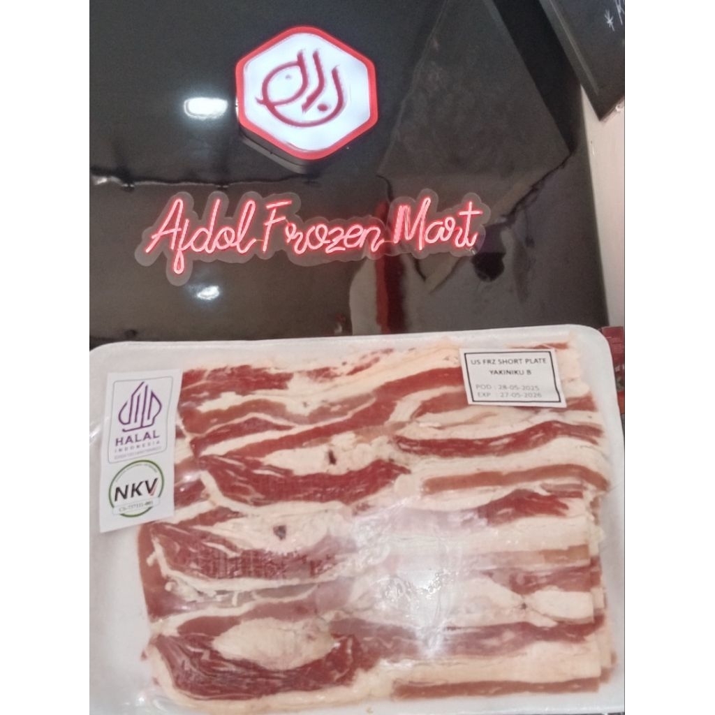 

Daging slice Shorplate