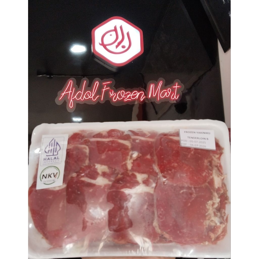 

Daging Slice Yakiniku Tinderloin