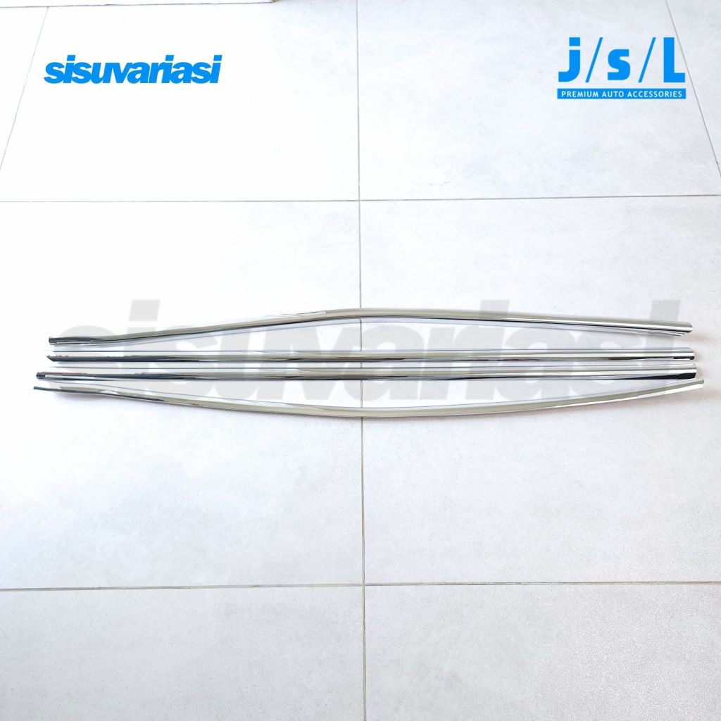 List Kaca Samping Honda BRV 2016–2021 – Side Window Trim Chrome BR-V JSL Aksesoris Mobil Elegant