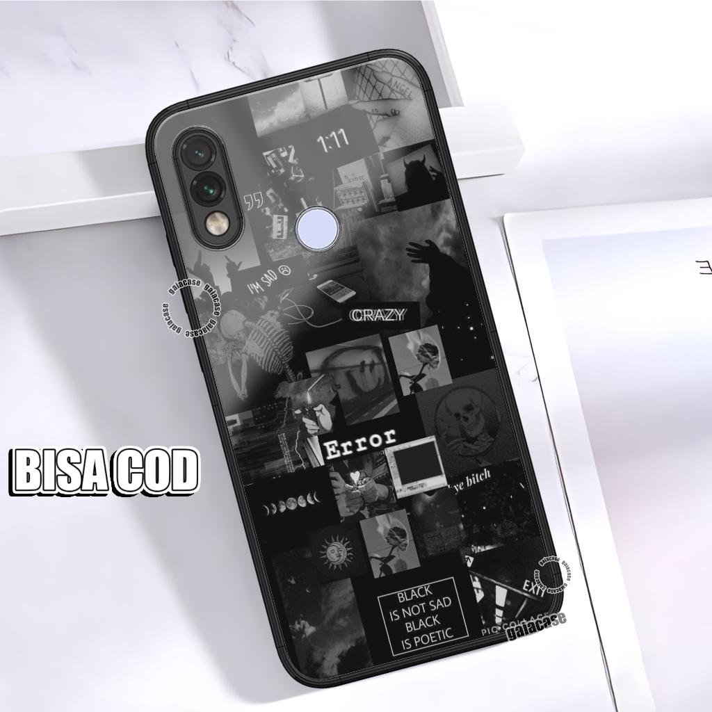 Softcase Kaca Kilau Untuk REDMI NOTE 7 / NOTE 7 PRO Terbaru - Casing Hp For XIAOMI REDMI NOTE 7 / NO