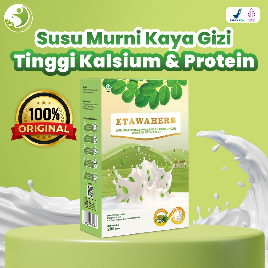 

Susu Murni Enak Etawaherb - Kesehatan Tubuh dan Sendi Fit Original