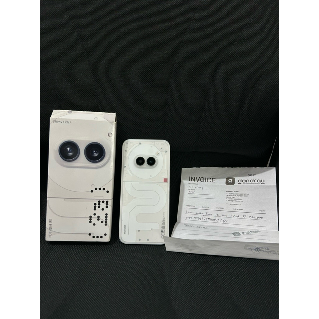 nothing phone 2a 8/128gb Bea Cukai Signal IMEI aman
