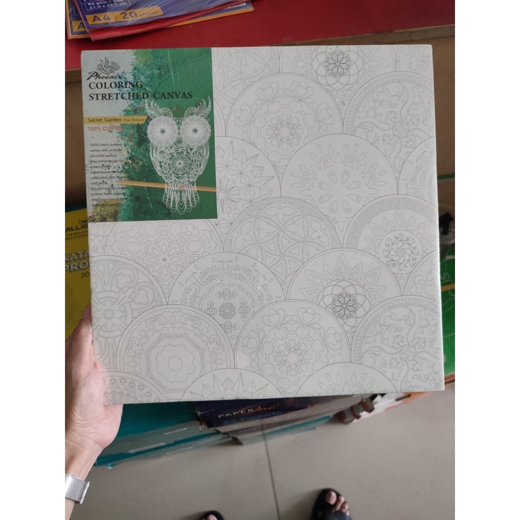 

Kanvas Phoenix Coloring Stretched 30x30