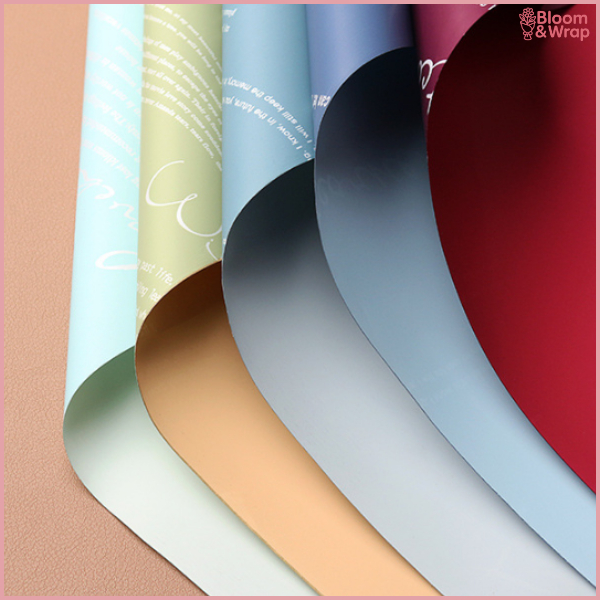 

PACK 20 Kertas Buket Bunga Kertas Cellophane Flower Wrapping Hand Bouquet Florist KB6025