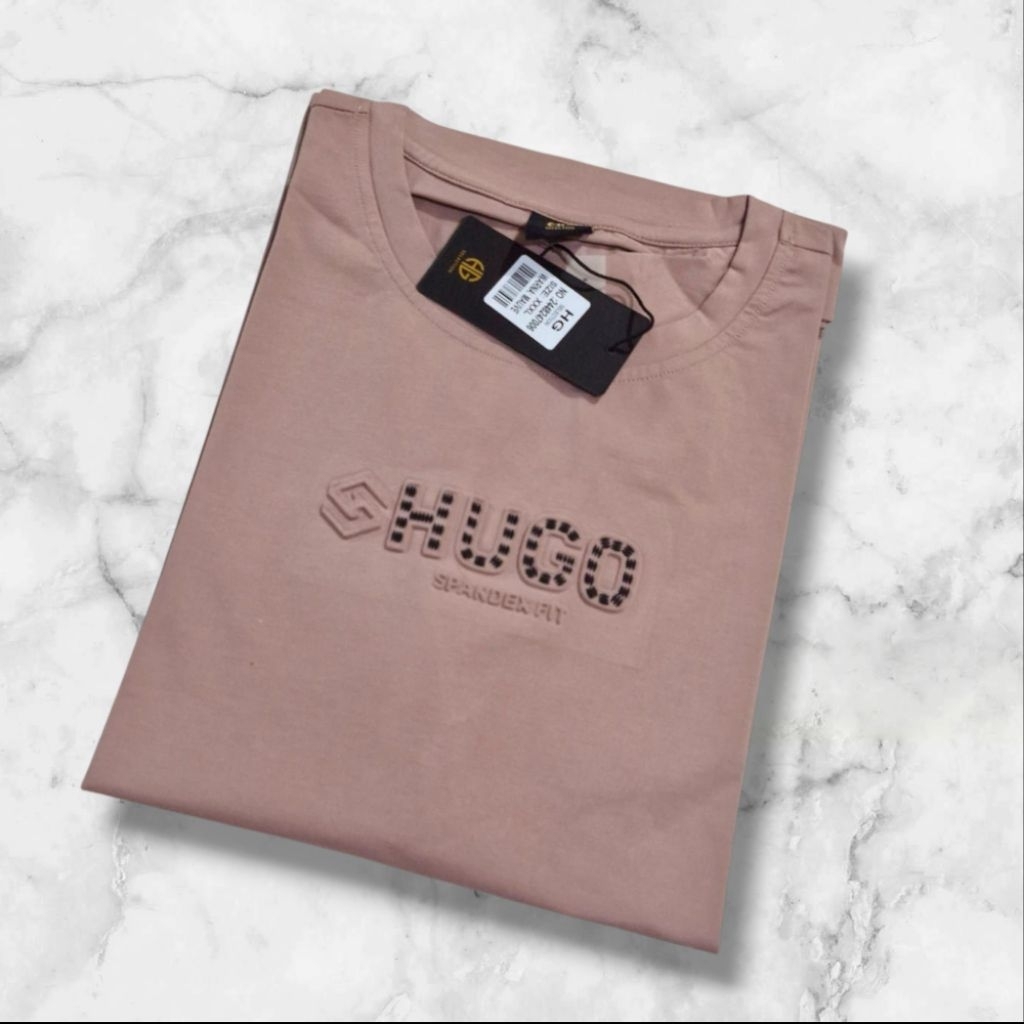 Kaos Oblong Hugo Selection Original Pria Terbaru