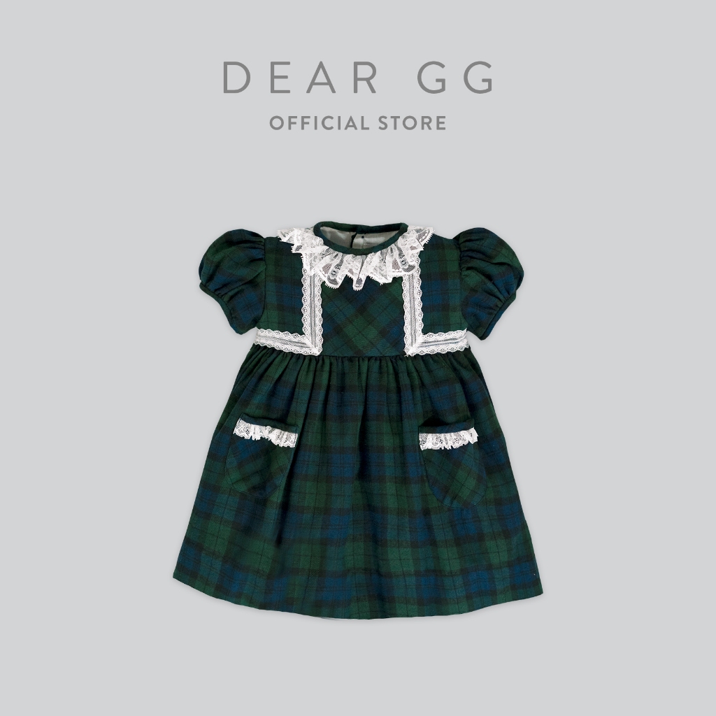 Dear GG - Clara Dress - Holiday Manor - Holiday Collection 2024 - Dress Anak Perempuan
