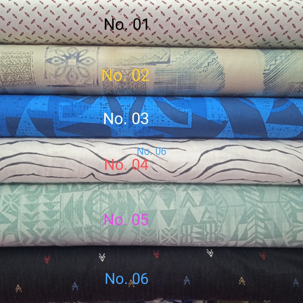 NEW BAHAN KOKO, KEMEJA KAIN KATUN POPLINE PREMIUM IMPORT MOTIF PERCA/ABSTRAK