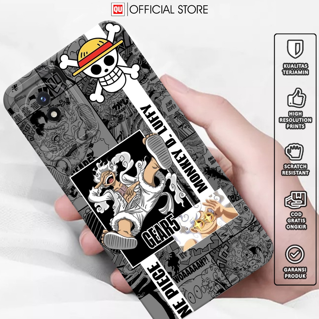 [ GEAR5 ]  Premium Case For VIVO Y02 Y02A Y02T - Casing Hp VIVO Y02 Y02A Y02T - Softcase Hp VIVO Y02