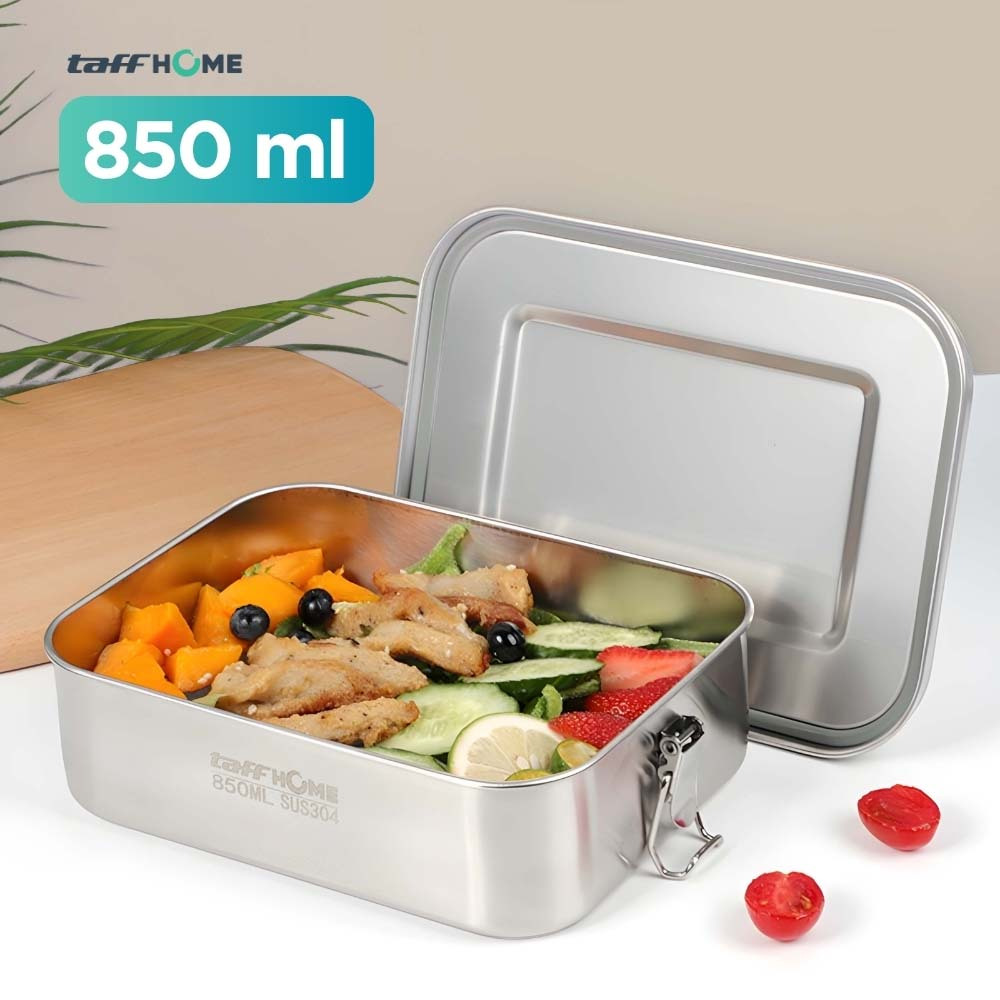 Kotak Makan Stainless Steel / Lunch Box 850ml / Meal Box Stainless / Lunch Box Stainless Steel
