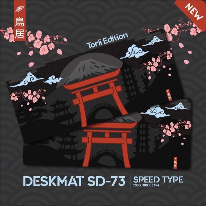 Mouse PAD Gaming SADES TORII KUJIRA UMI Version Mousepad Game