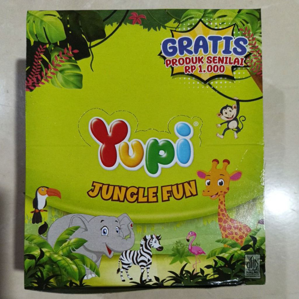 

yupi ice jungle fun isi 24pcs