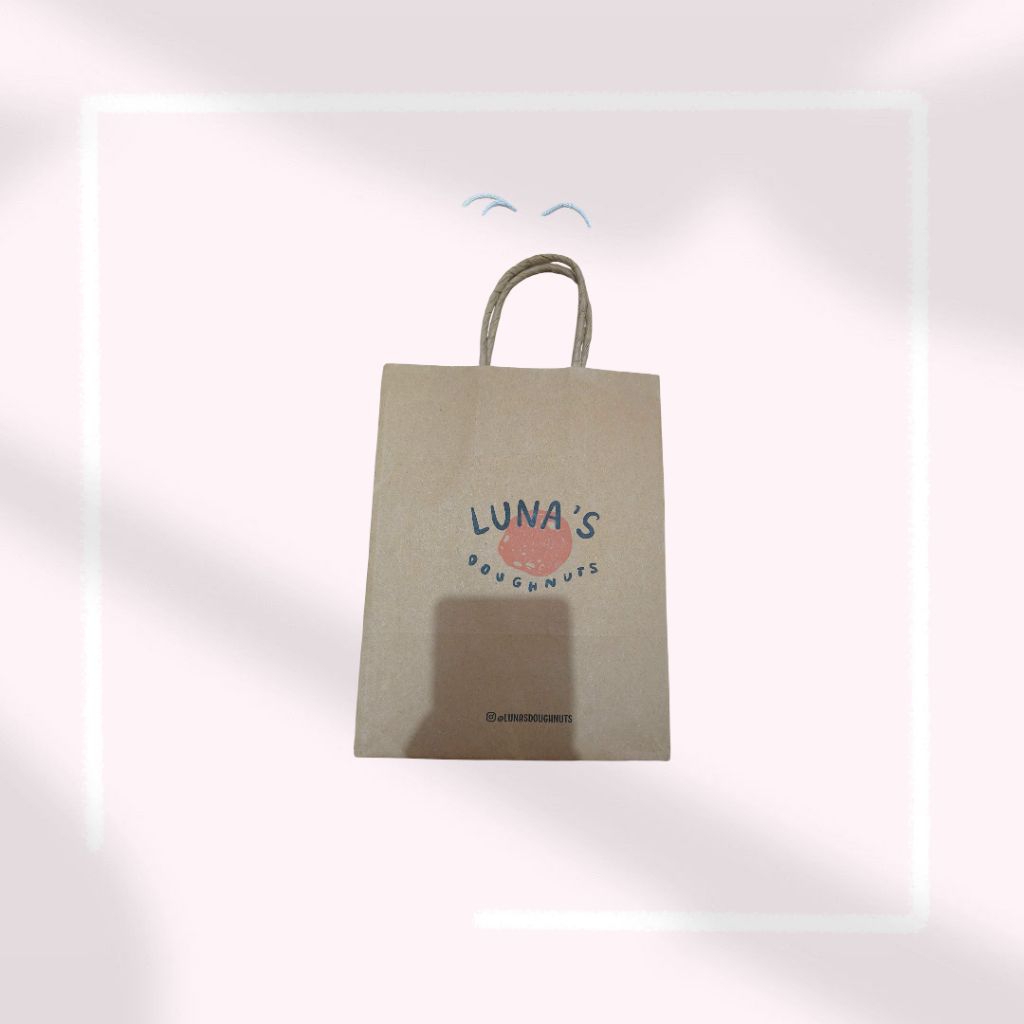 

preloved - paper bag Luna's doughnuts