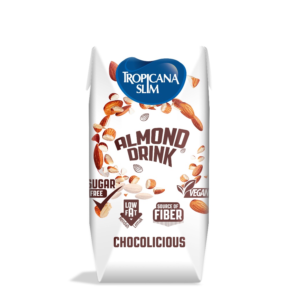 

Tropicana Slim UHT Almond Drink Chocolicious 190ML