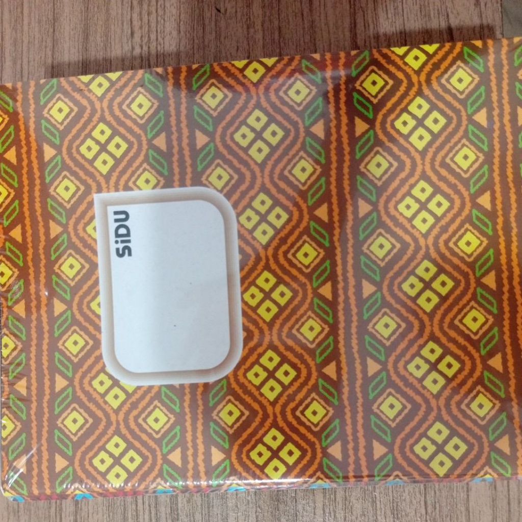 

SIDU BK TULIS 58 BATIK 1 pak — 10 Buku