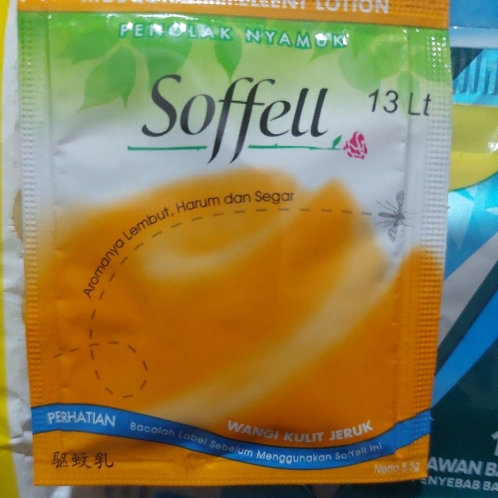 Sofel wangi kulit jeruk | sofel orange | 1 renceng isi 12