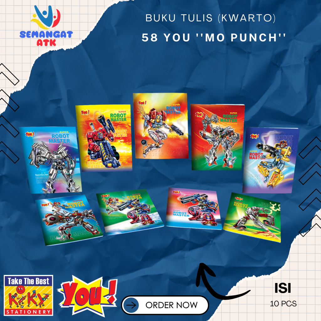 

Buku Tulis YOU 58 Lembar (By KIKY)