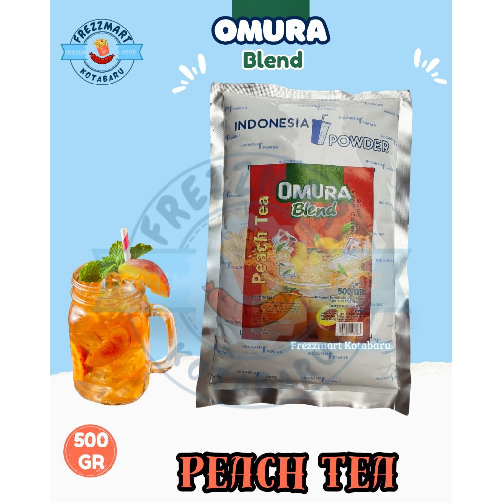 

Omura Blend Bubuk Minuman Serbuk Rasa Peach Tea 500 Gr Frezzmart Kotabaru
