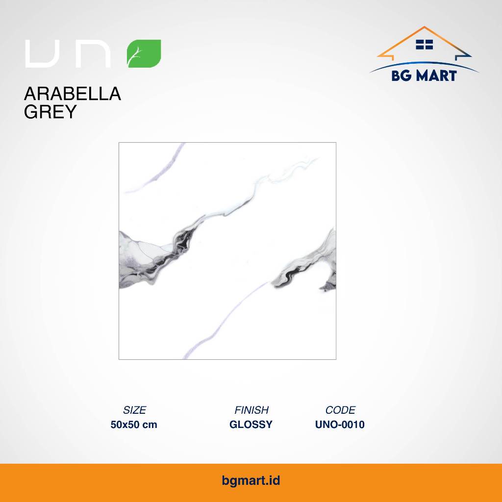 UNO Keramik Lantai 50x50 Arabella Grey