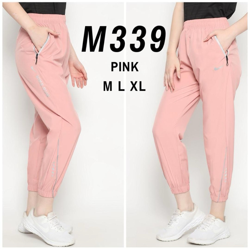 CELANA PANJANG JOGGER NIKE PARASUT WANITA IMPORT RUNNING