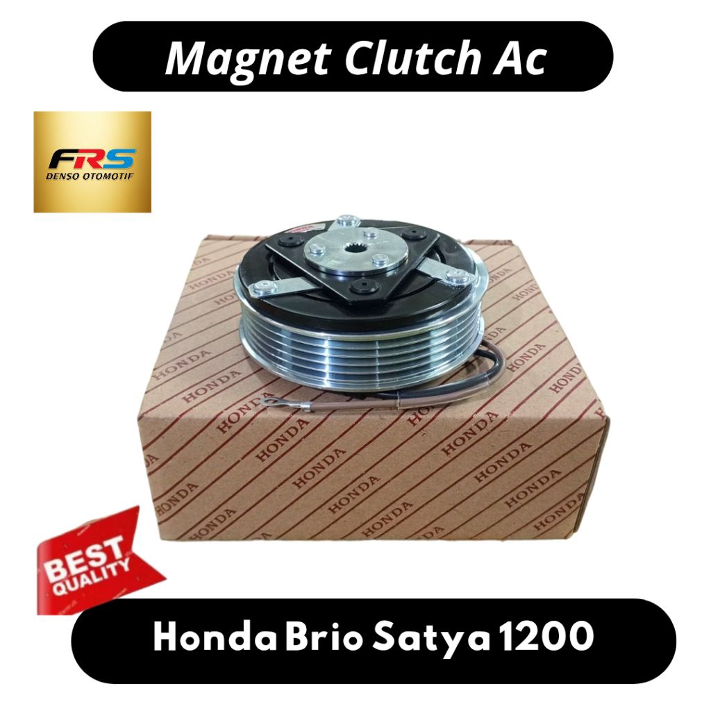 Magnet clutch AC Honda Brio Brio Satya pully AC magnet clutch AC Honda Brio Brio Satya