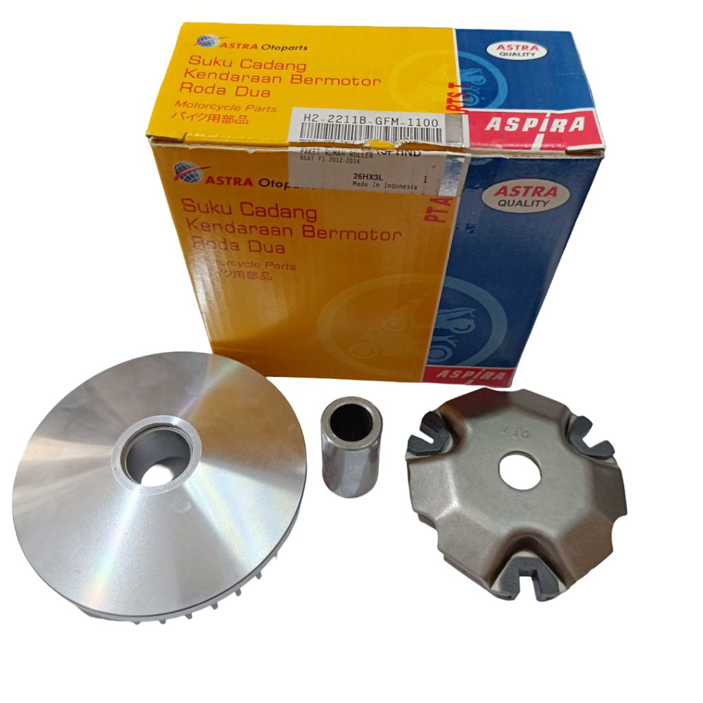 rumah roller set Honda beat fi Scoopy fi stater kasar merk aspira