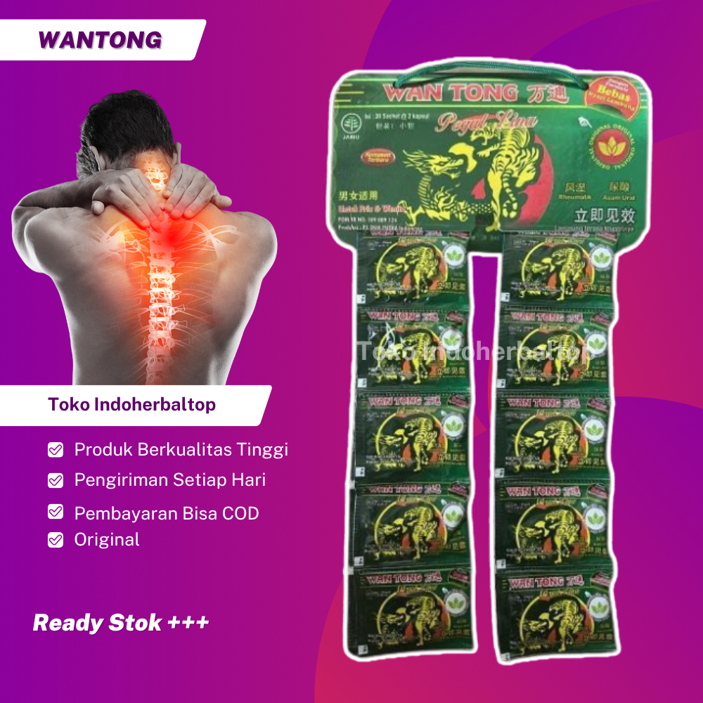 

Wantong Renceng Original Kapsul 20 Sachet