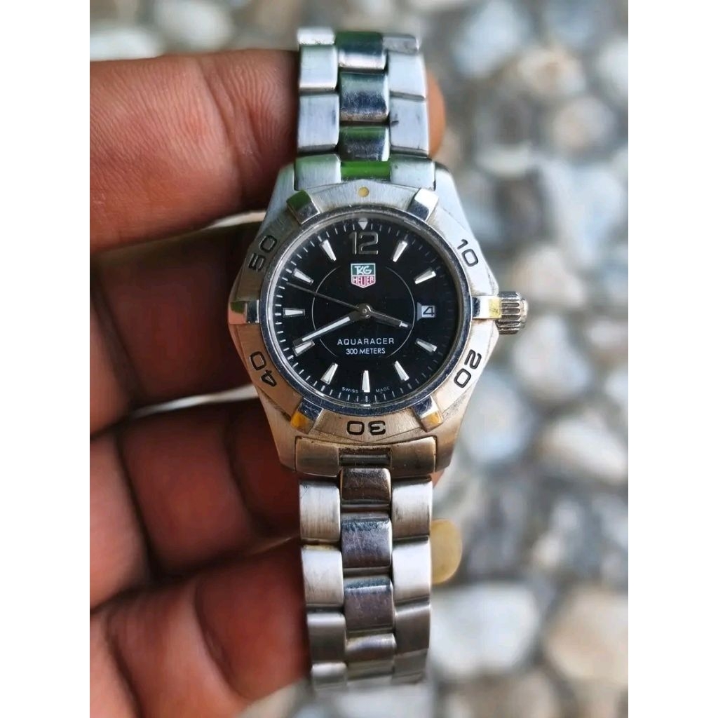 ladies TH aquaracer quartz military divers